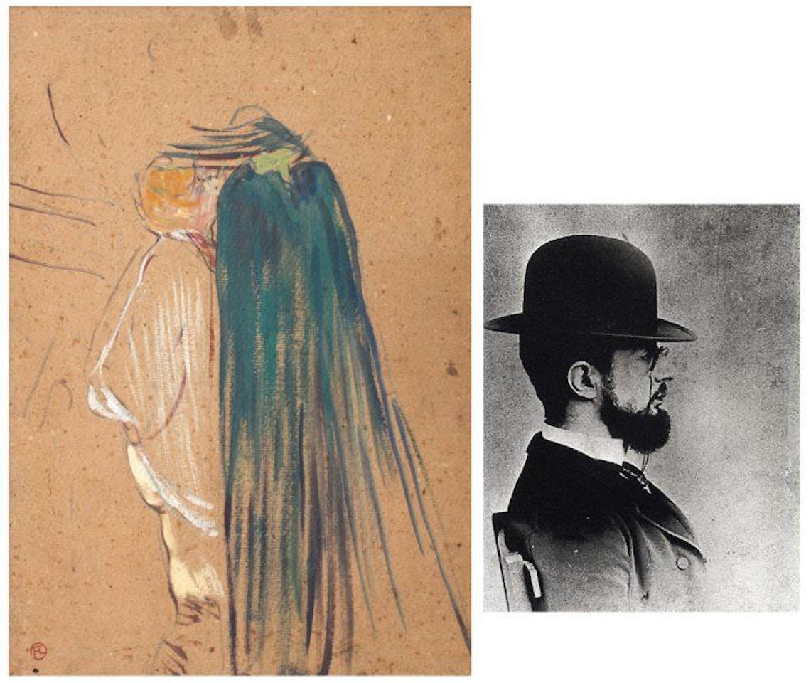 Exit day by Henri de Toulouse-Lautrec