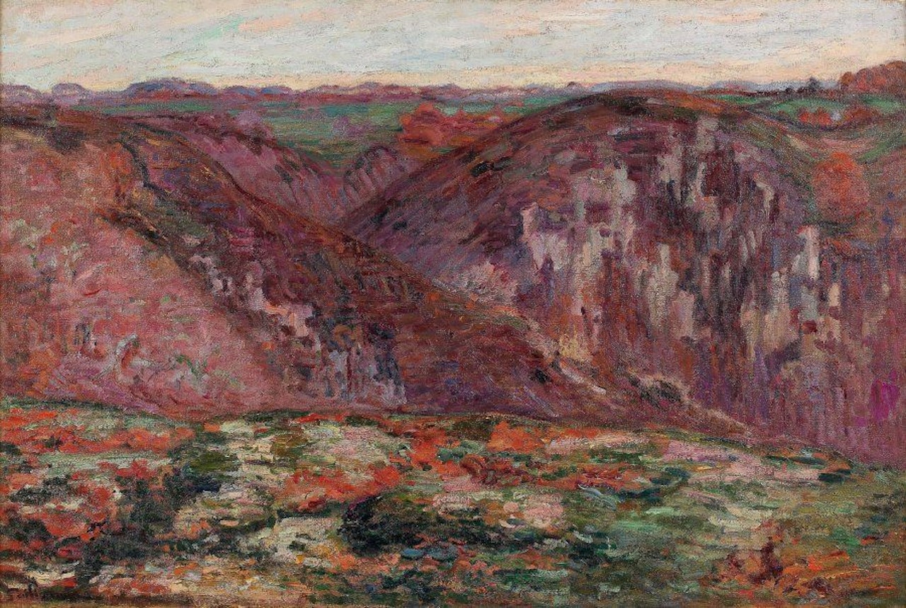 Crozan le Vallon by Armand Guillaumin