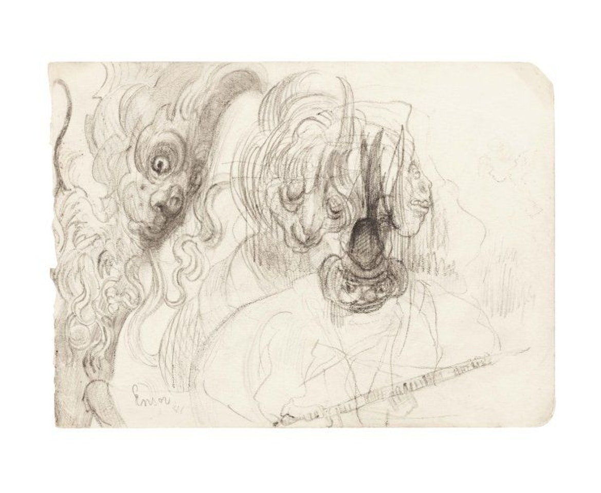 Demons and masks by James Ensor