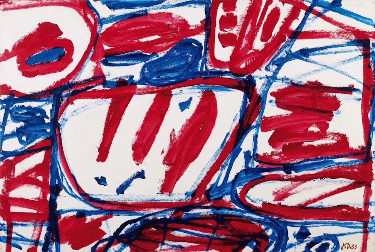 Mire G126 (bolero), September 3, 1983 by Jean Dubuffet