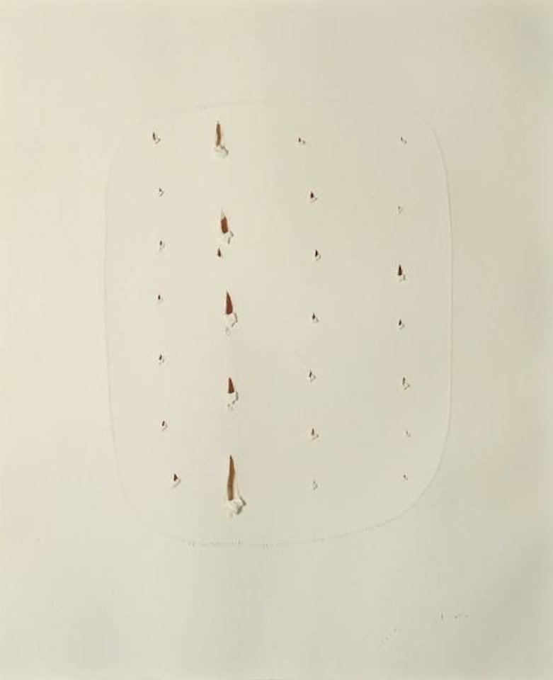 Concetto Spaziale by Lucio Fontana