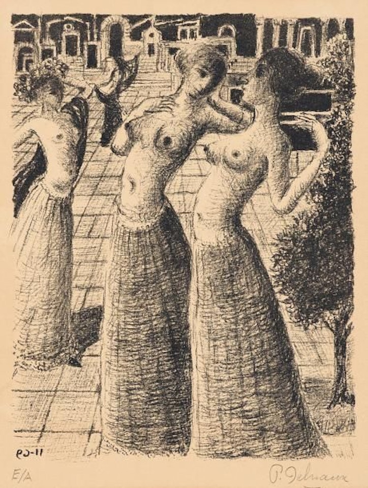 Dance by Paul Delvaux