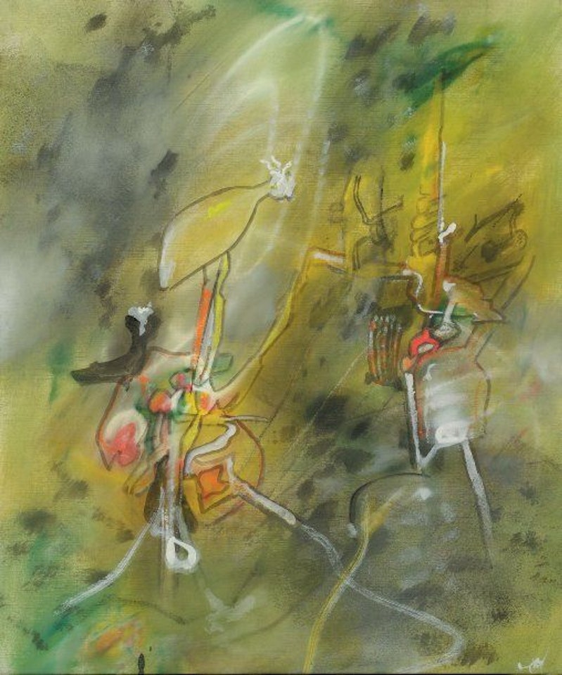 La Réservée by Roberto Matta