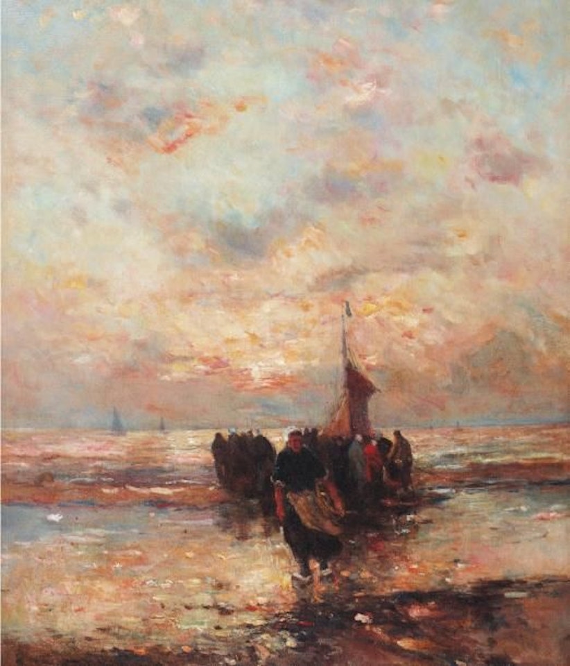 Sailboats by Gerhard Arij Ludwig Morgenstjerne Munthe