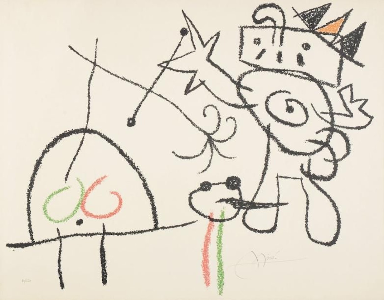 Ubu in the Balearic Islands by Joan Miró