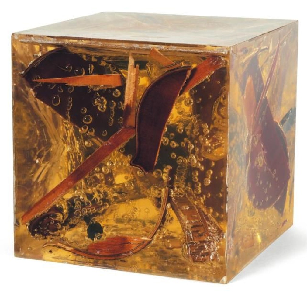 Cube by Arman