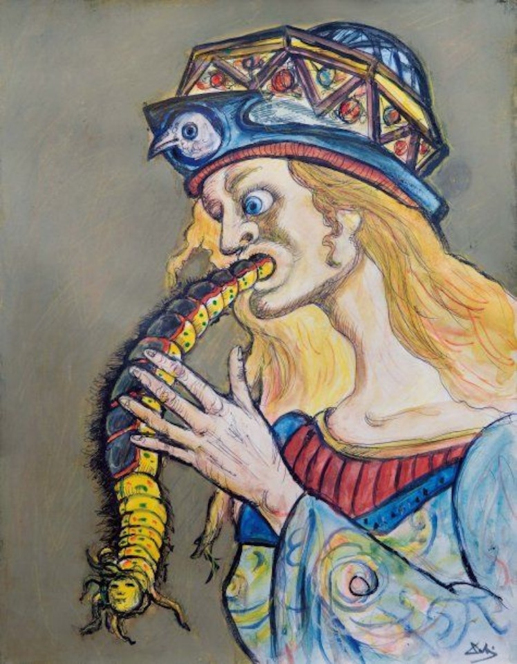 Project for "The Magic Flute" by Salvador Dali