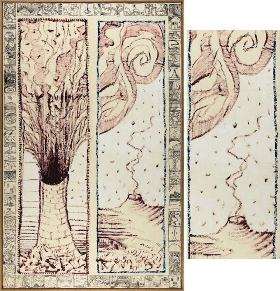 Of artifice and nature by Pierre Alechinsky
