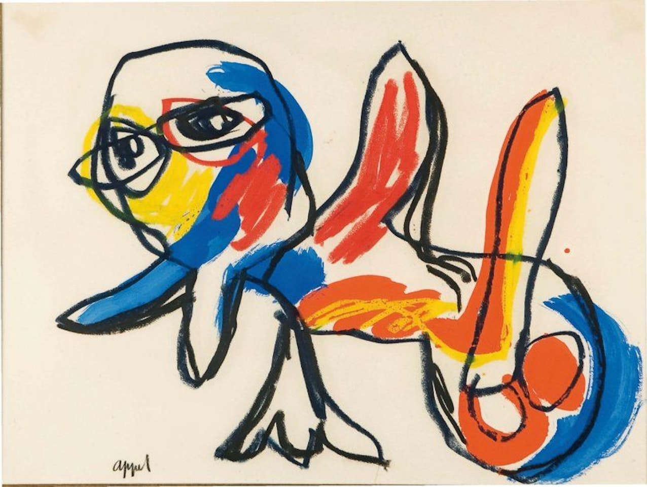 Bird by Karel Appel