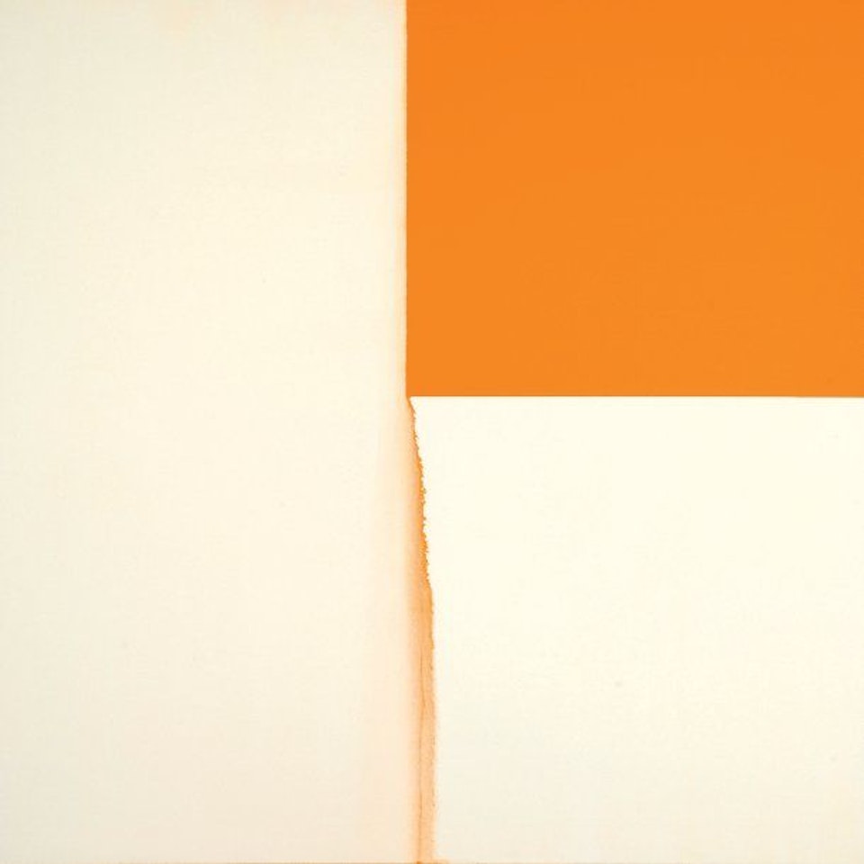 Exposed Painting, Cadmium Orange by Callum Innes