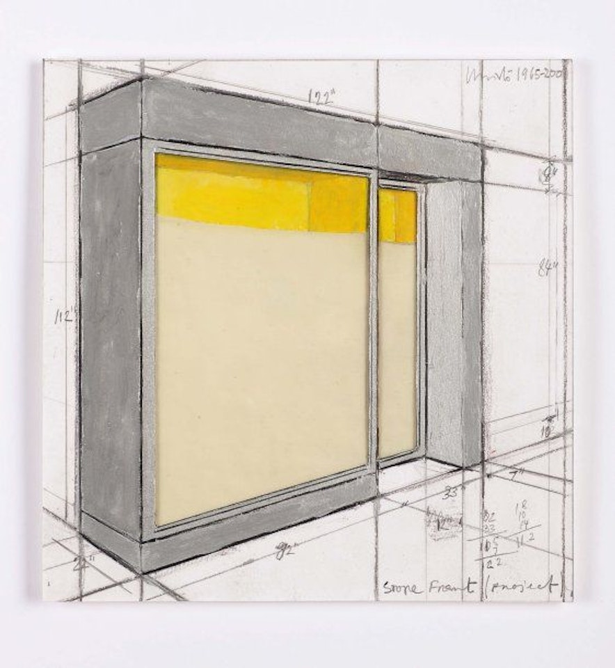 Store front (project) by Christo