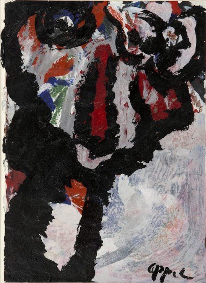 Composition by Karel Appel