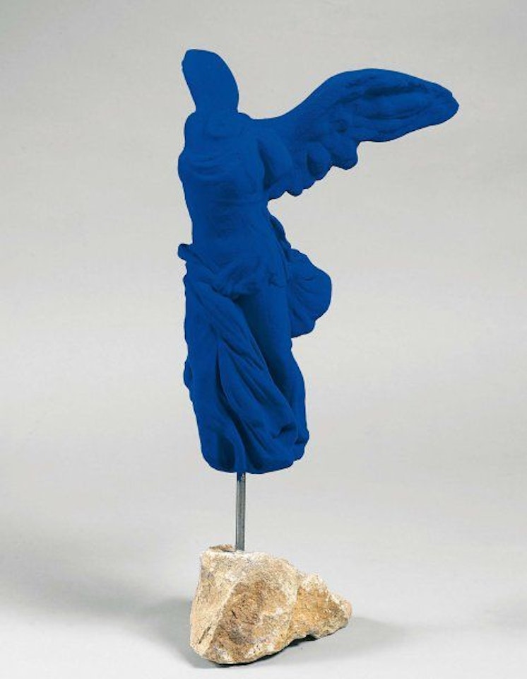 The Victory of Samothrace by Yves Klein
