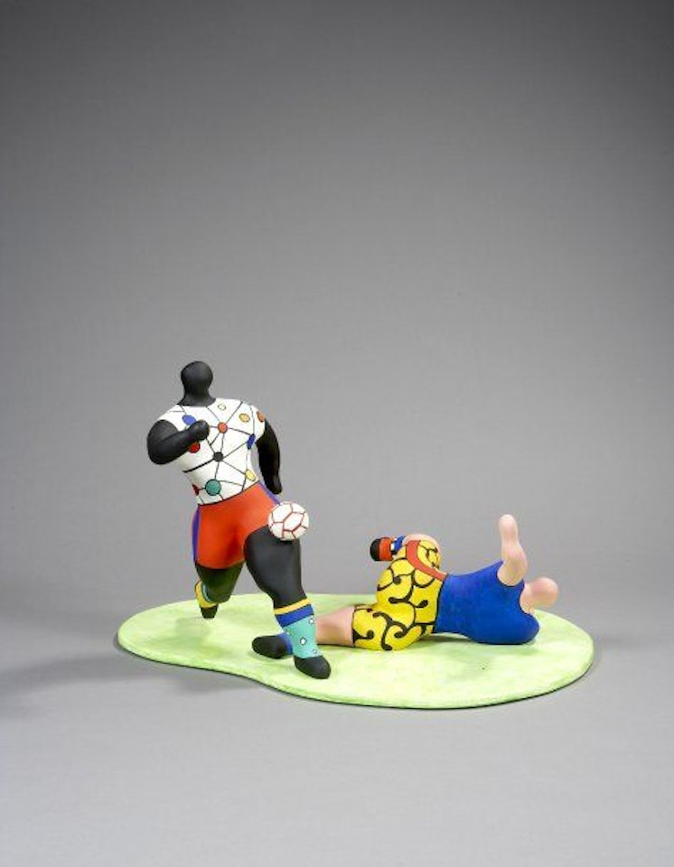 Footballers by Niki de Saint Phalle