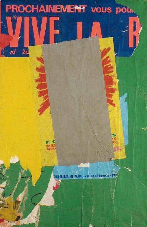 Vive la R by Raymond Hains