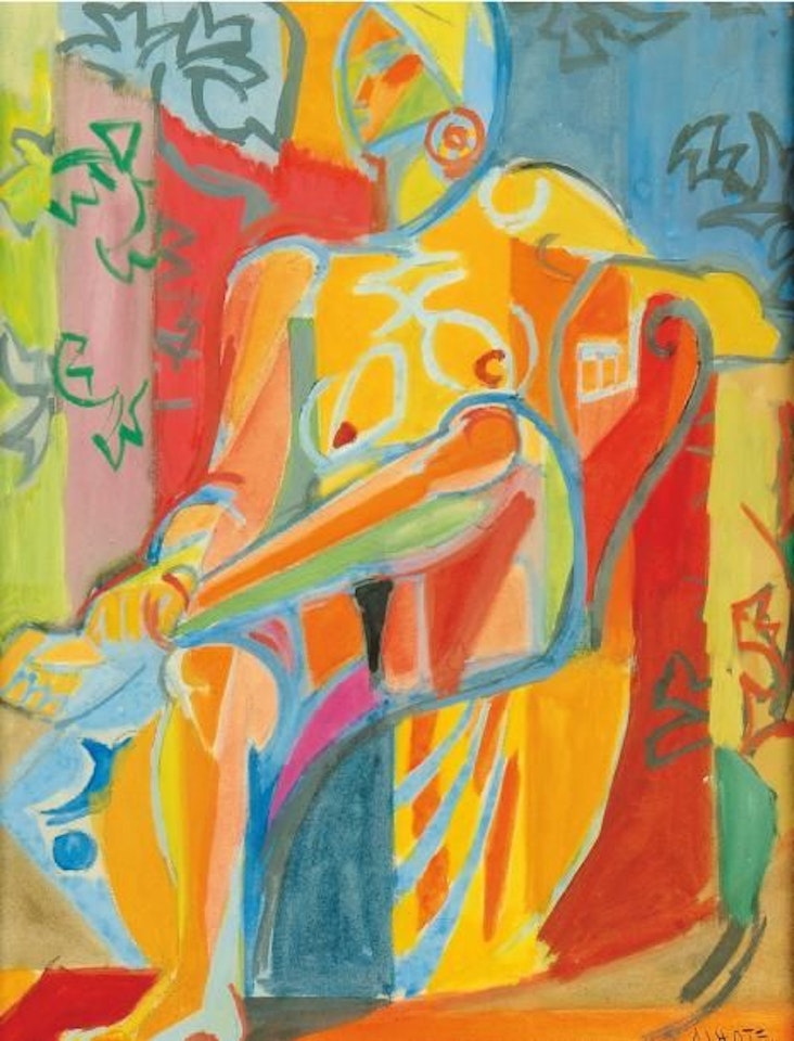 Seated nude by André Lhote