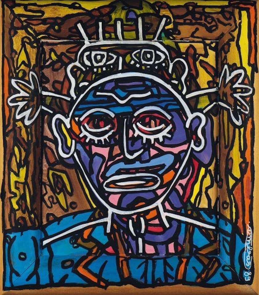Portrait by Robert Combas