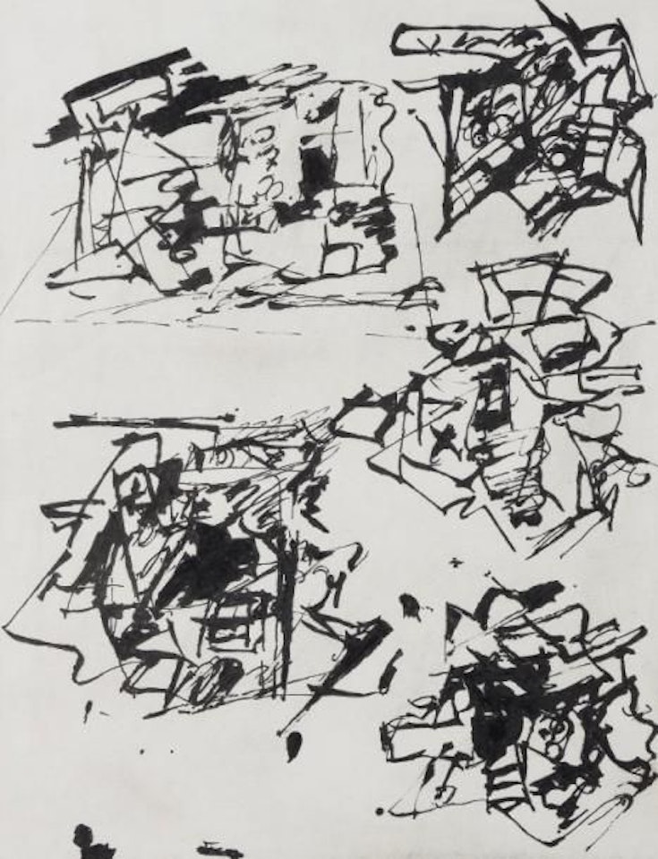 Study for “Plurimi” by Emilio Vedova