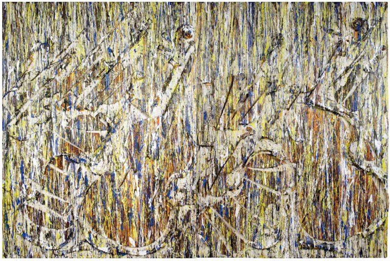It"s raining strings by Arman