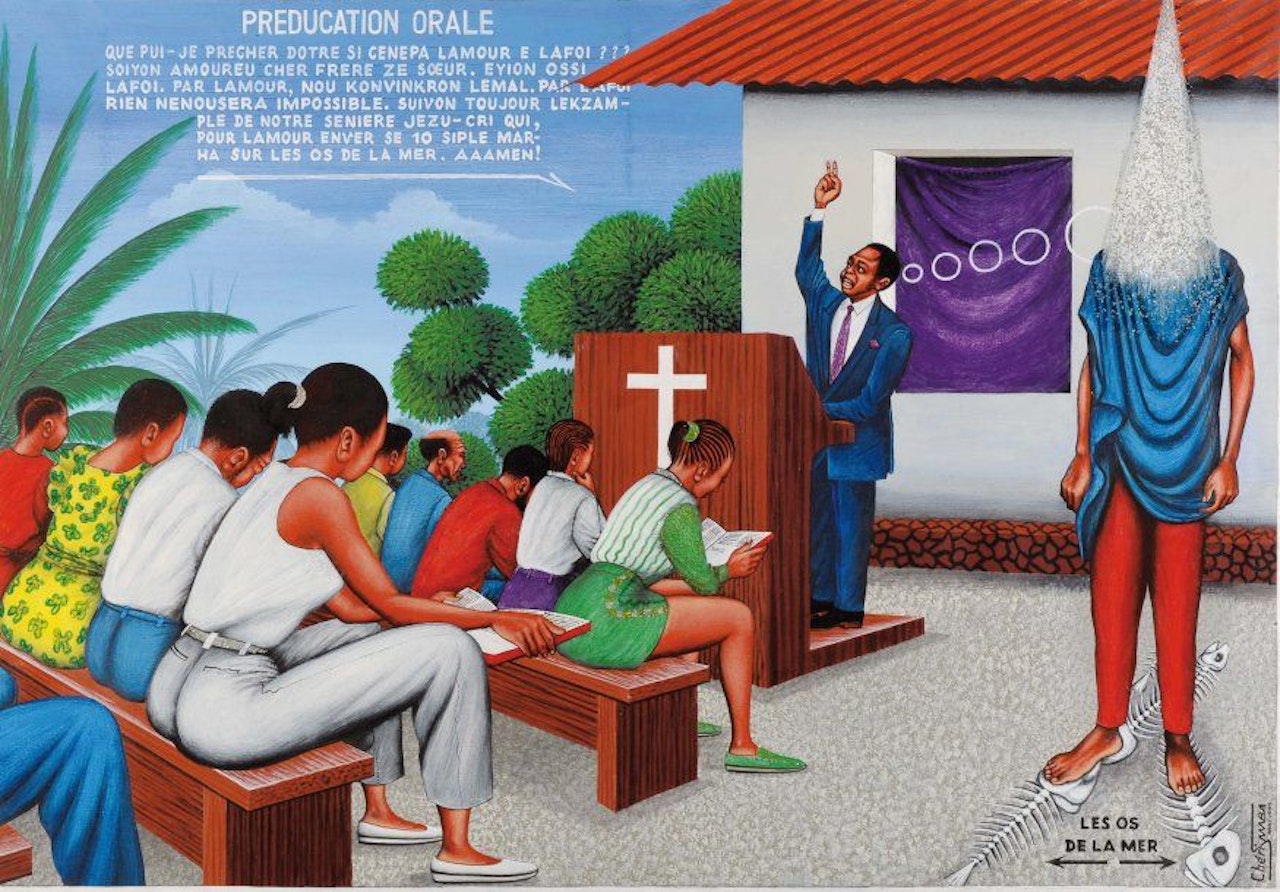 Oral education by Chéri Samba