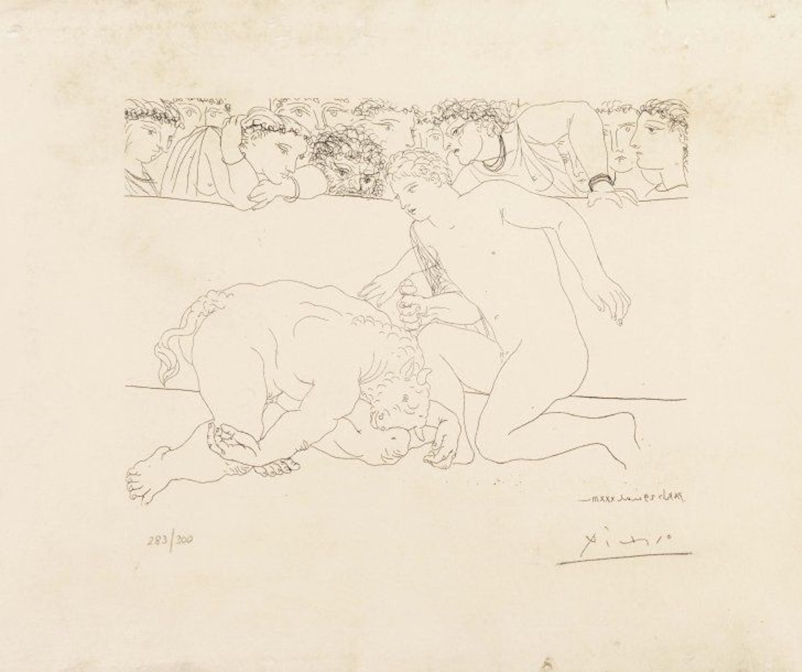 Suite vollard by Pablo Picasso