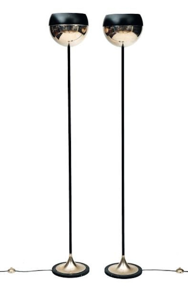 Pair of floor lamps by Stilnovo