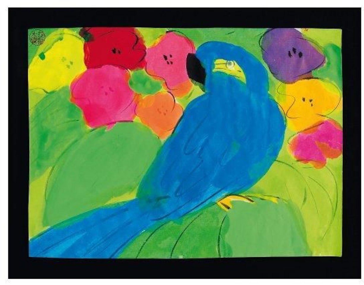 Parrots by Walasse Ting