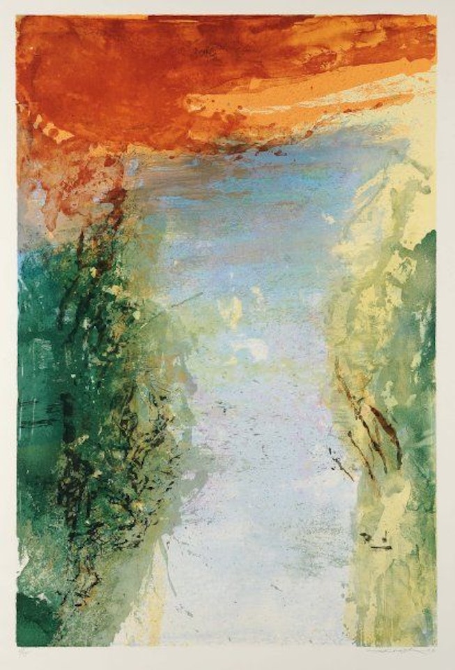 Untitled by Zao Wou-Ki