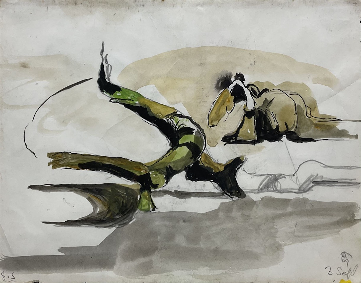 Landscape - Forms in an Estuary by Graham Sutherland