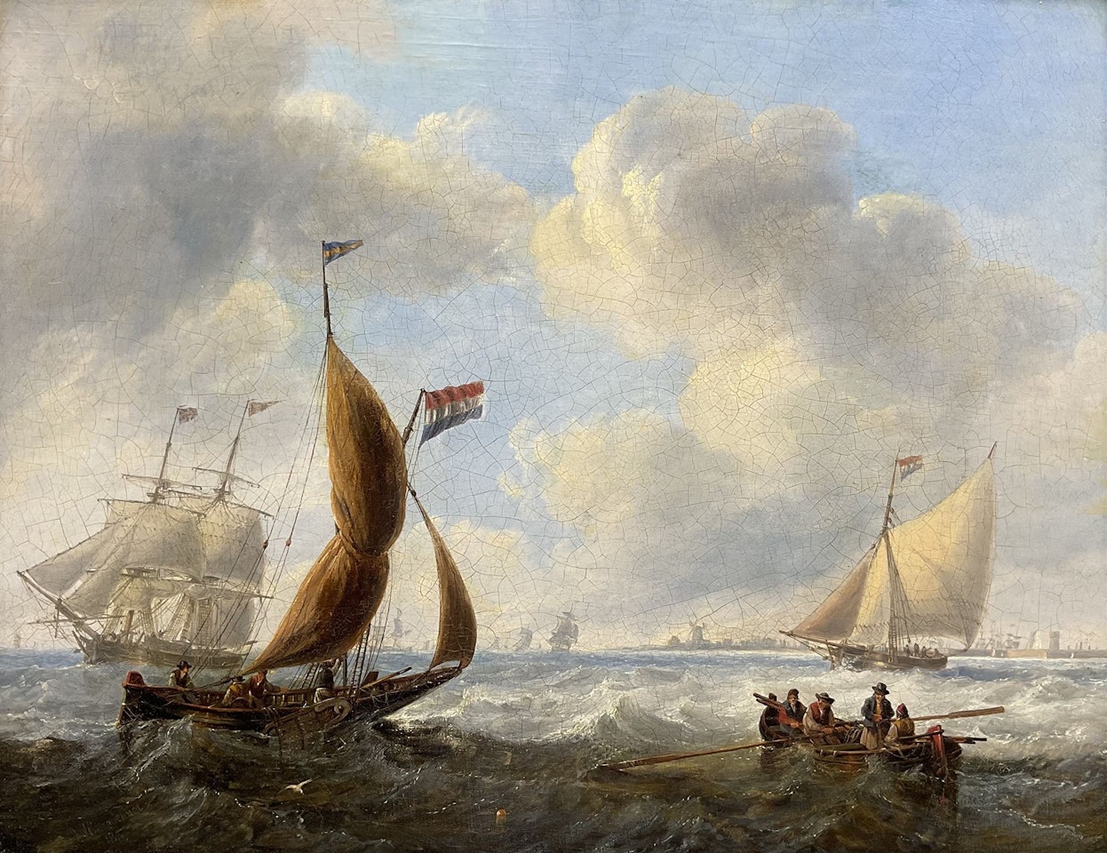 Off the Dutch Coast by John Wilson Carmichael