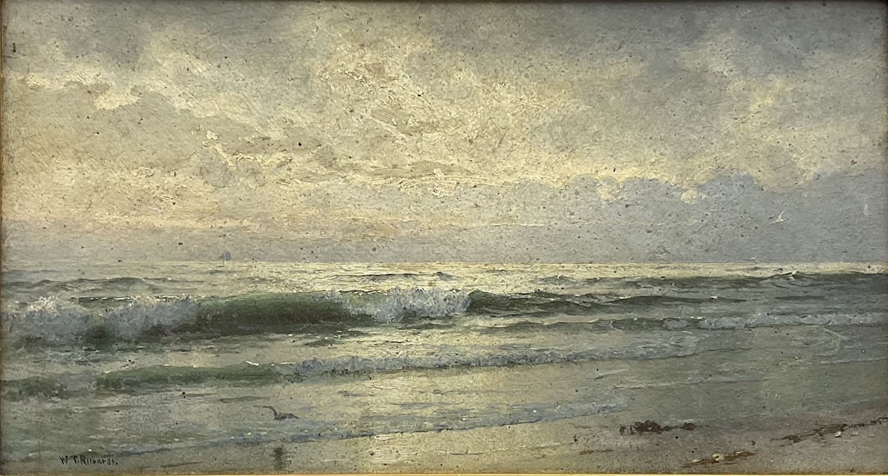 Waves Breaking on the shore by William Trost Richards