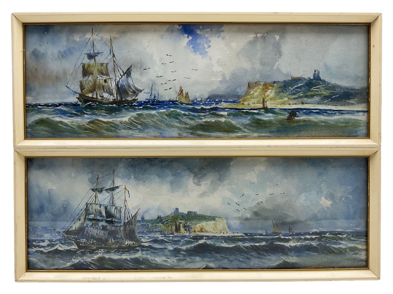 Shipping in Scarborough"s North and South Bays by English School