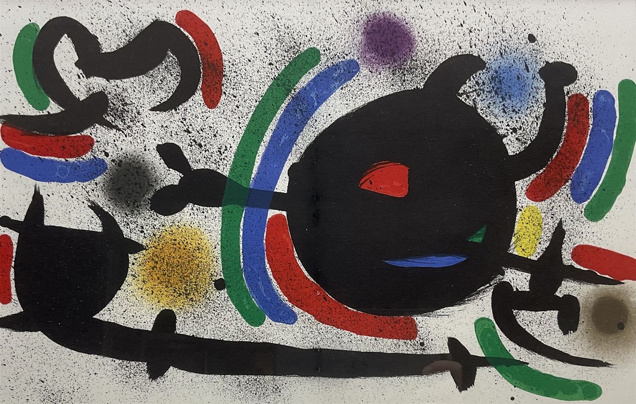 Abstract by Joan Miró