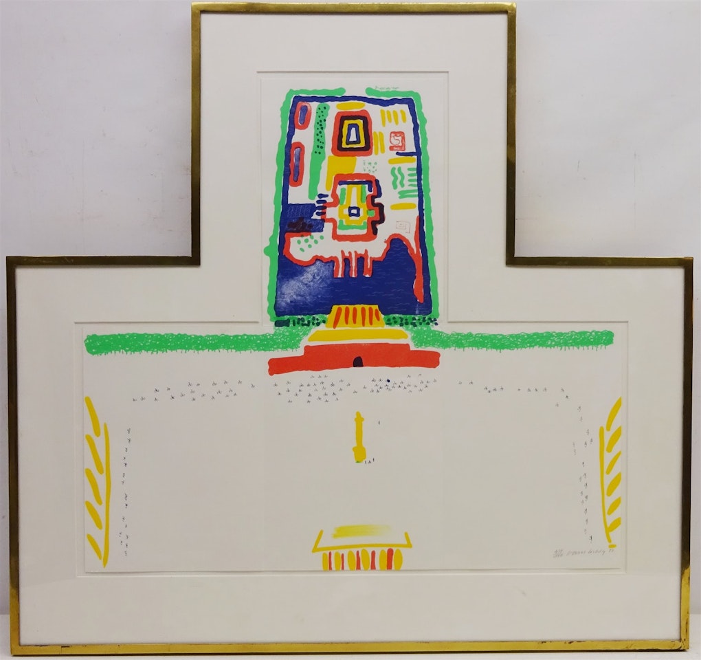 "Red Square and the Forbidden City" from China Diary by David Hockney