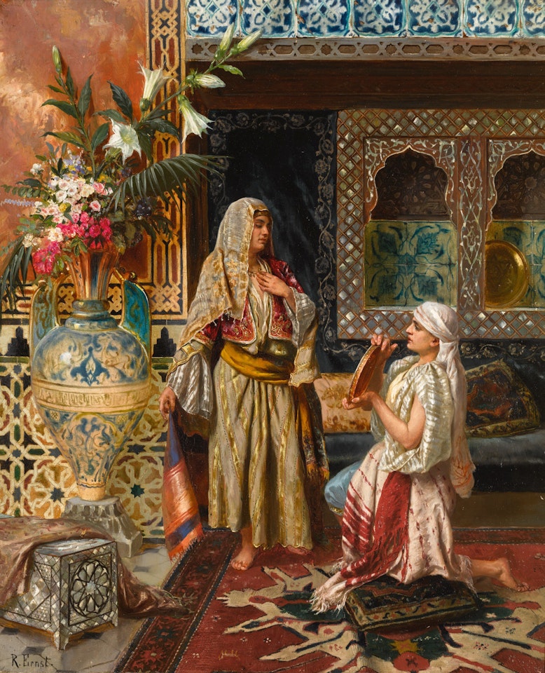 THE FAVOURITE by Rudolf Ernst