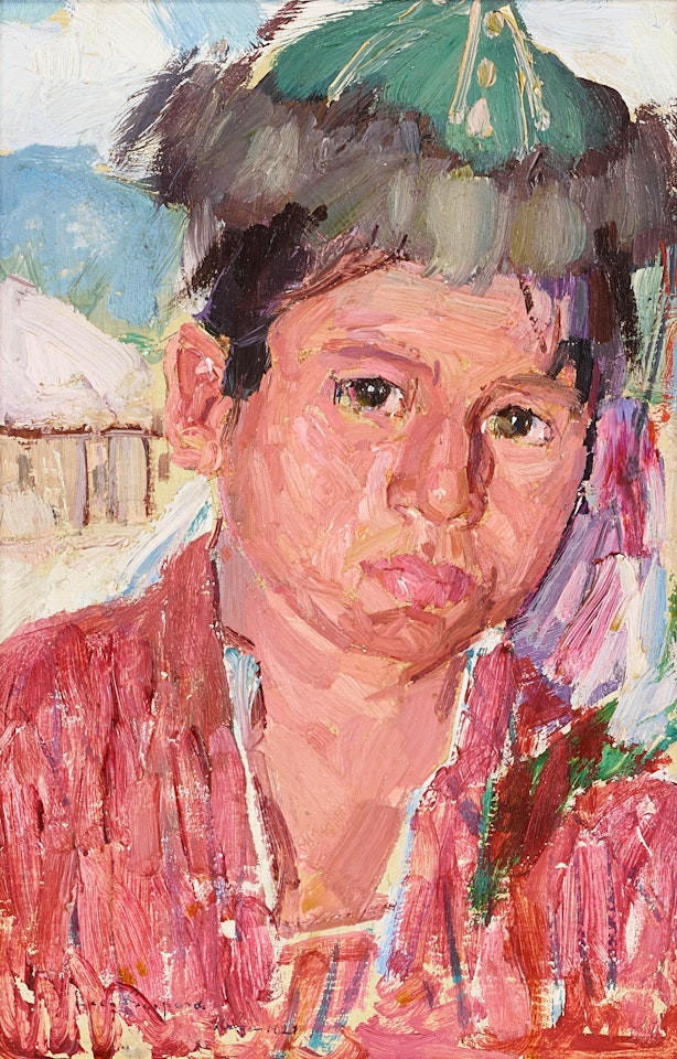 Mongolian Boy by Leon Gaspard