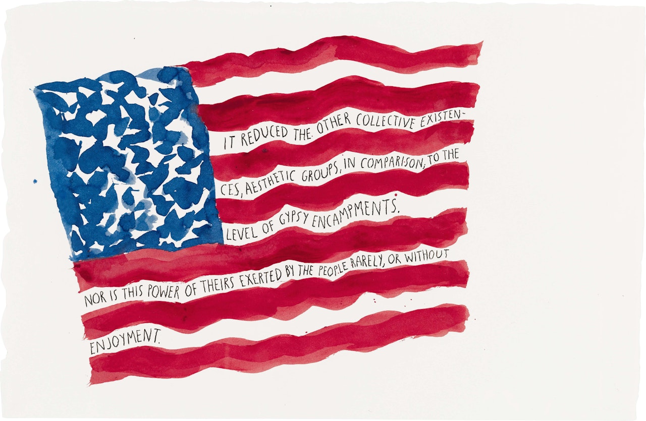 Untitled (It Reduced the...) by Raymond Pettibon