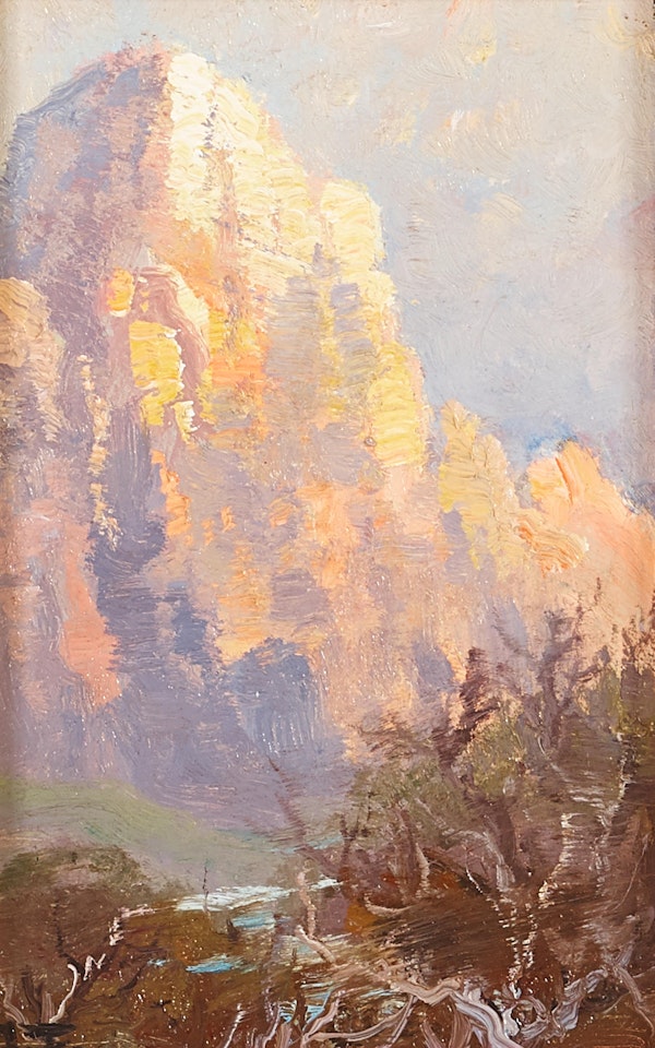 El Gobernador / Zion Canyon, Utah by John Fery