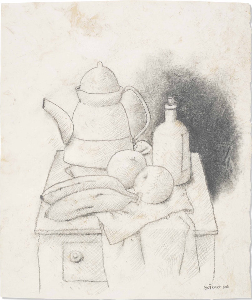 Still life by Fernando Botero