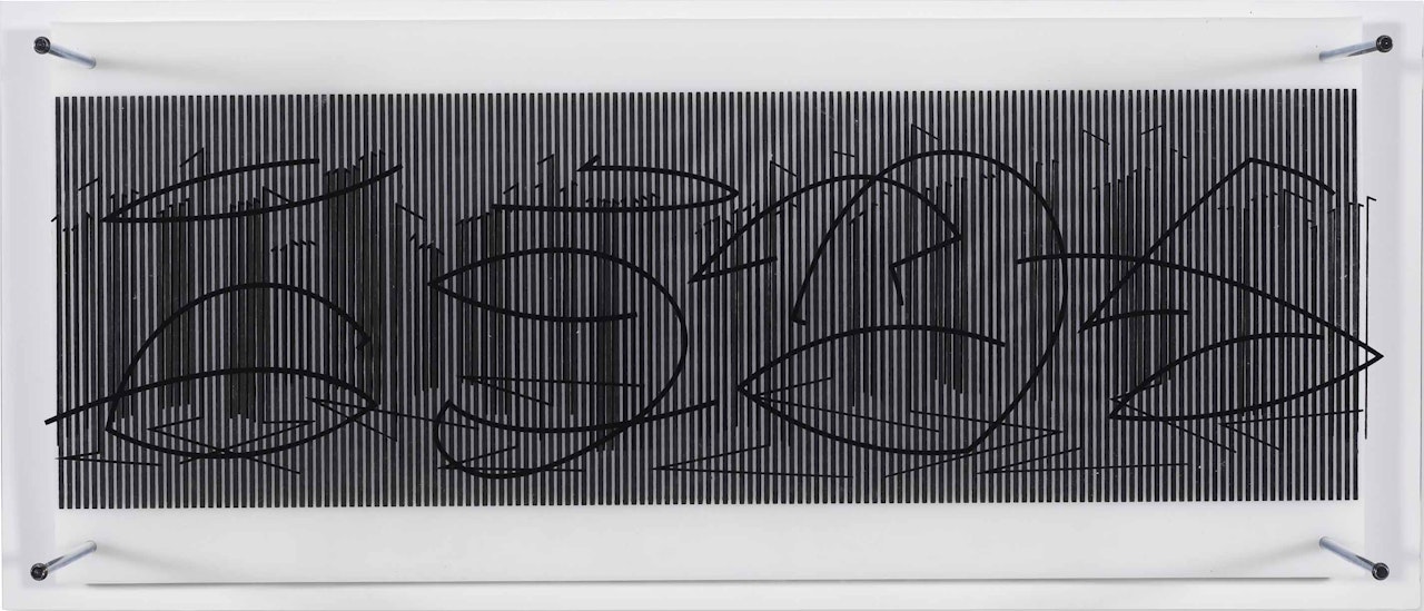 Escritura from the series Sintesis by Jesus Rafael Soto
