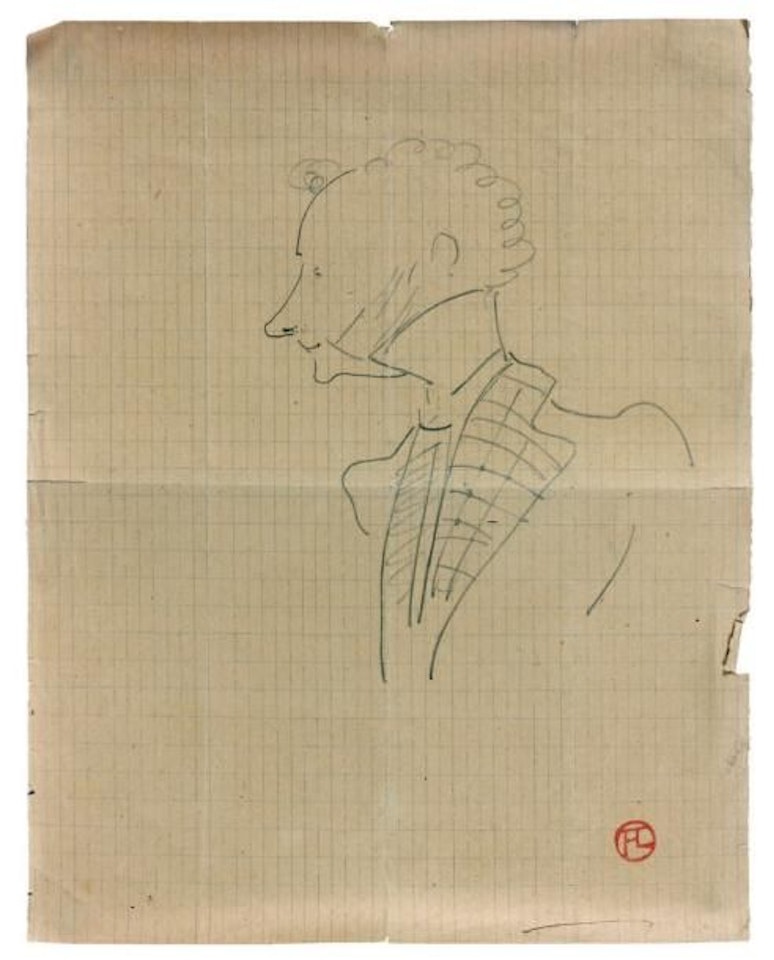 Monsieur Paul Leclercq by Henri de Toulouse-Lautrec