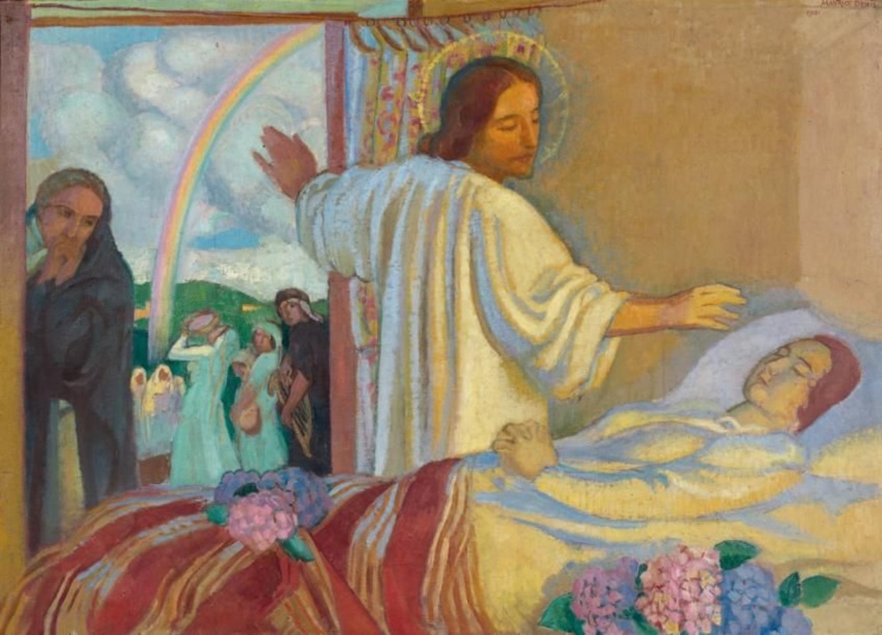 The Resurrection of Jairus" Daughter by Maurice Denis