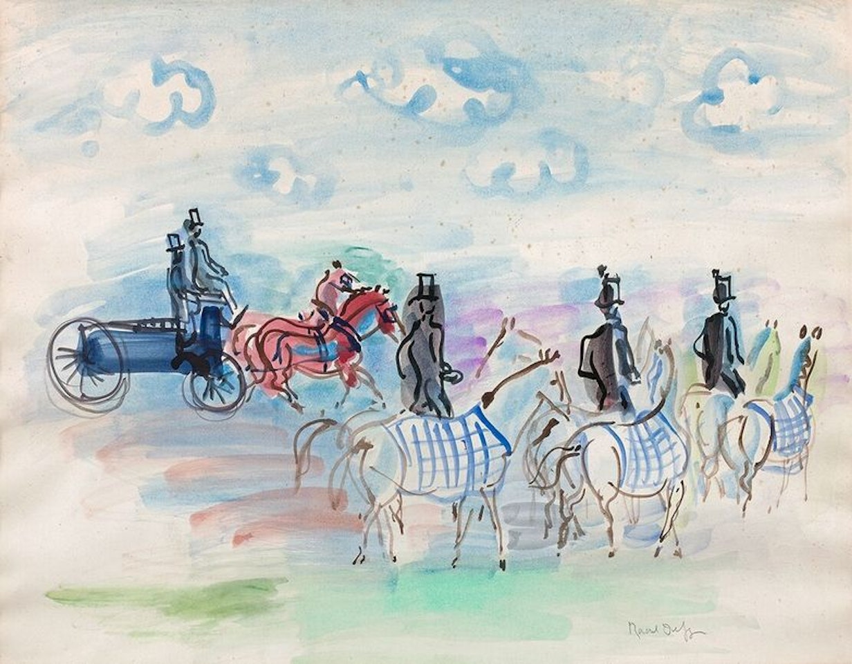 The Drags by Raoul Dufy