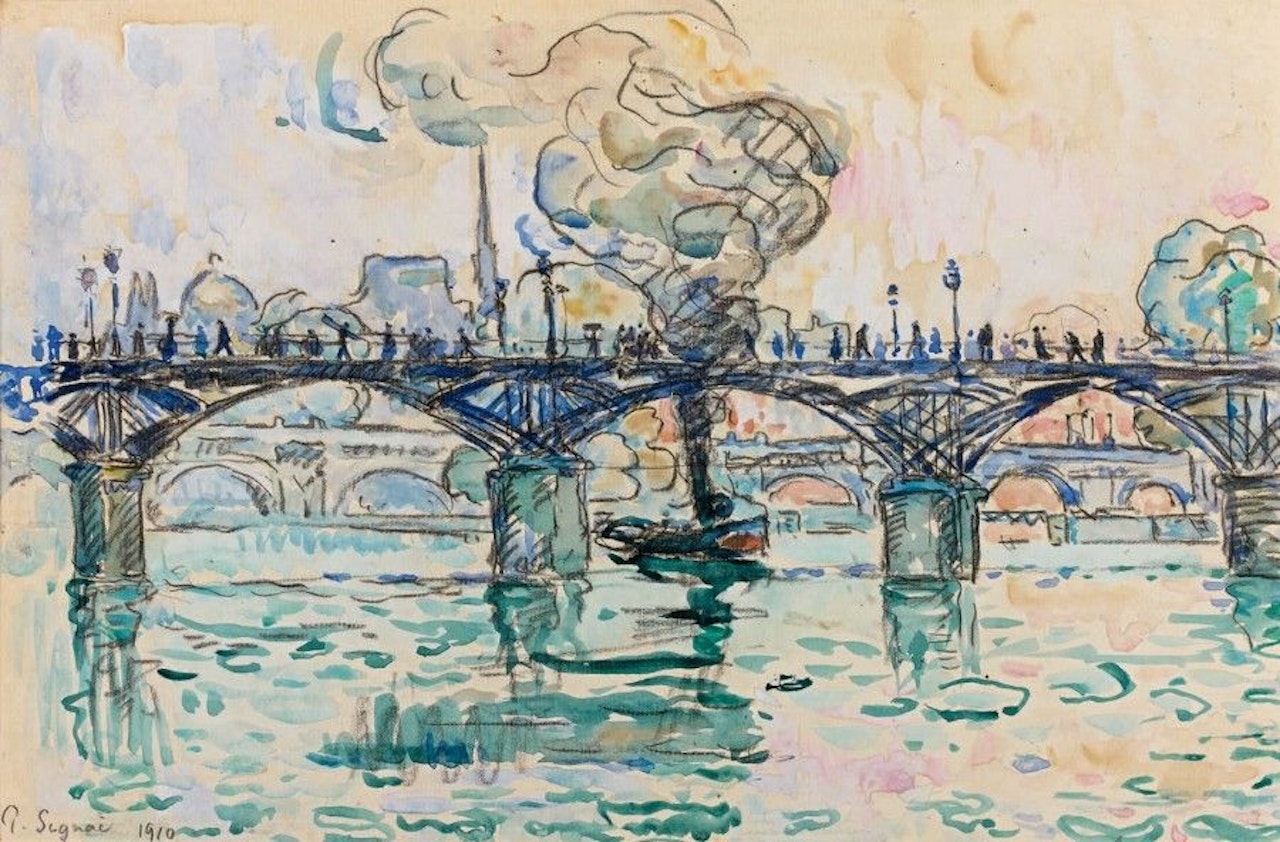 Paris, the gateway to the arts by Paul Signac