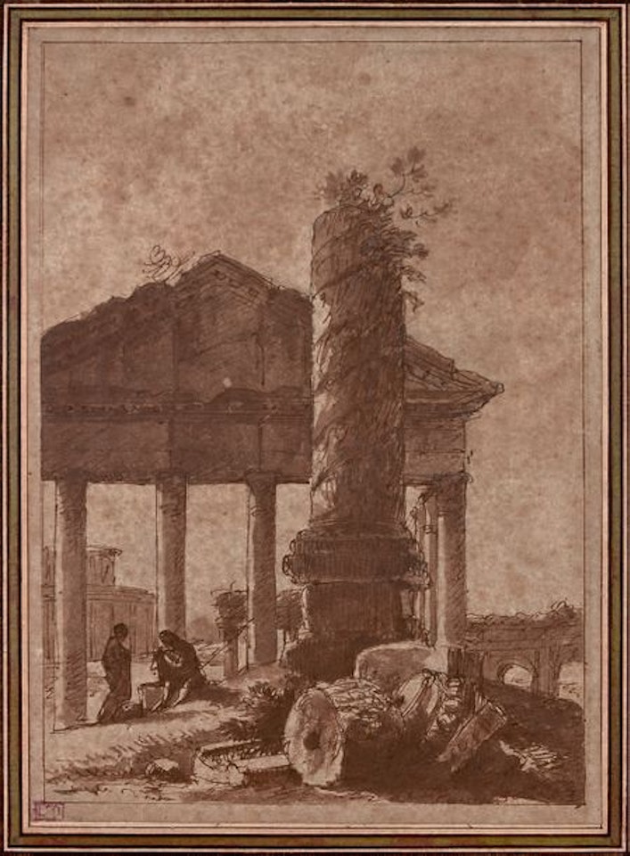 Architectural caprice by Victor Jean Nicolle