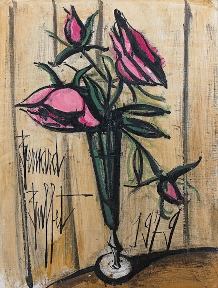 Pink Roses by Bernard Buffet