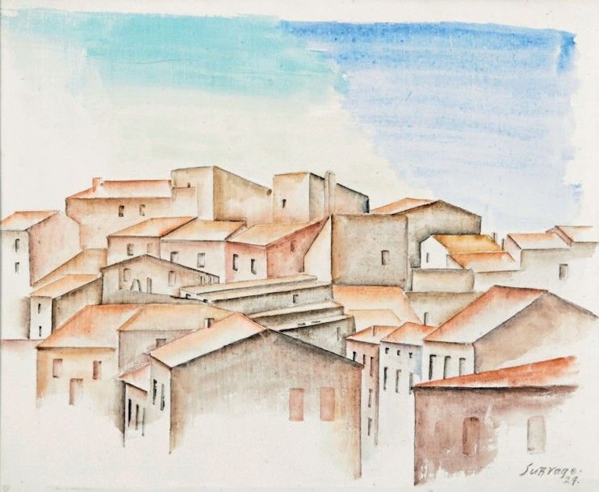 Village by Leopold Survage