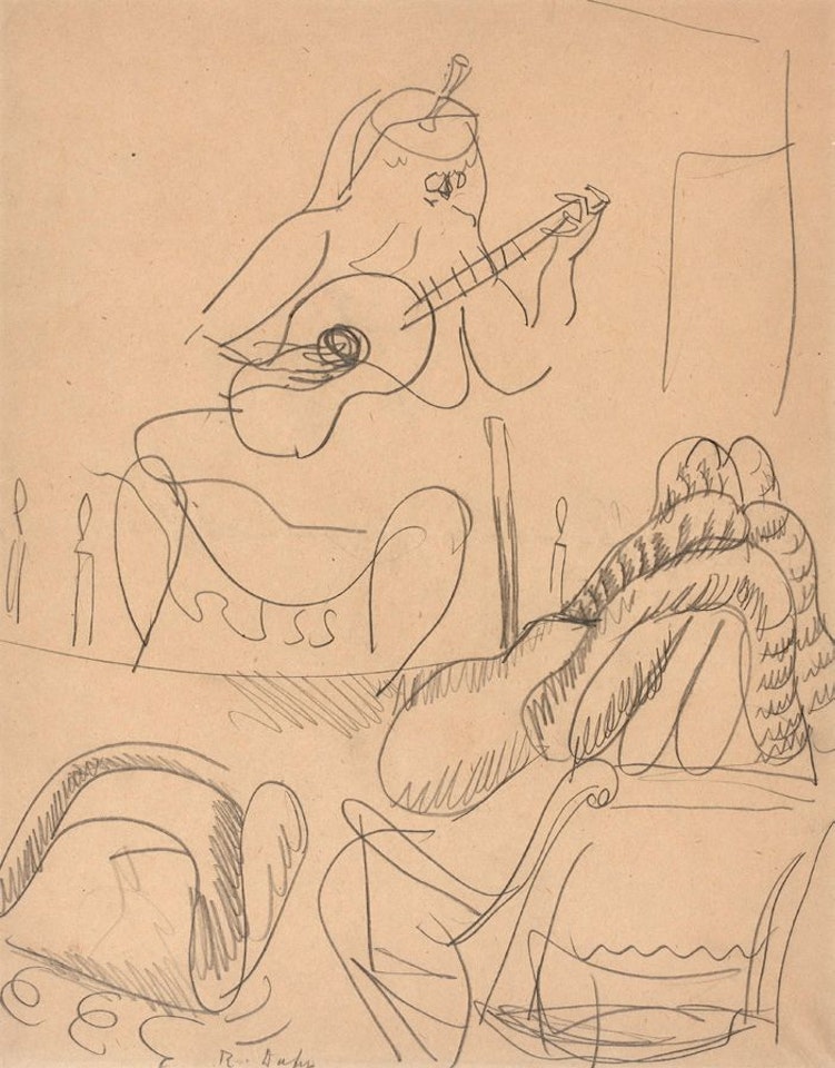 La fête des rois by Raoul Dufy