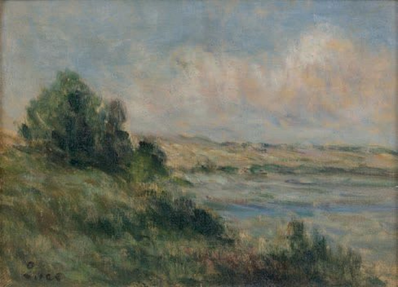 Rolleboise, the Seine by Maximilien Luce