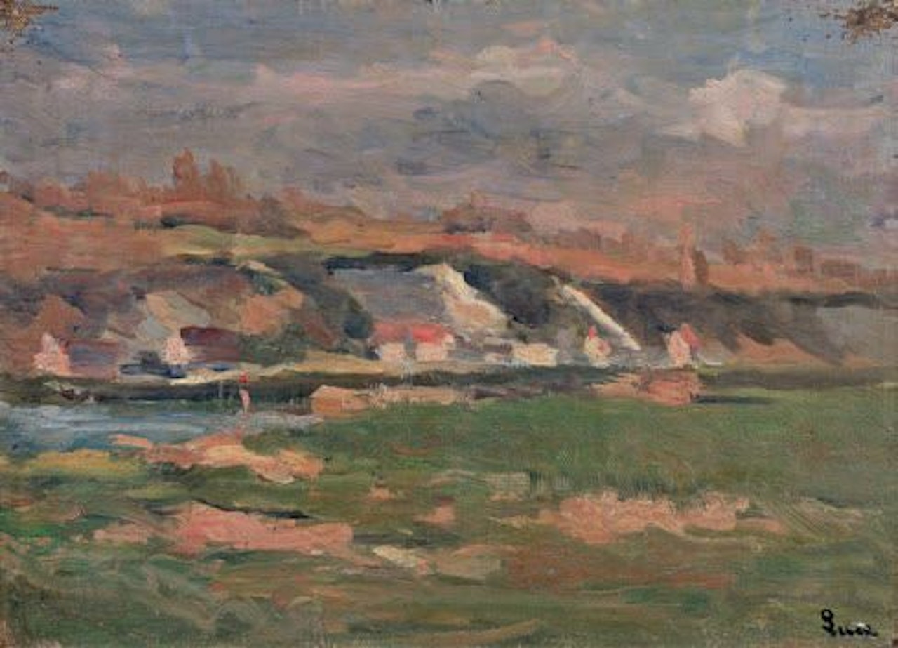 The Seine at Bois-le-Roi by Maximilien Luce